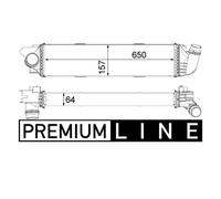Mahle CI 31 000P Scambiatore Di Calore Per Opel Vivaro X82 Fiat Talento 296