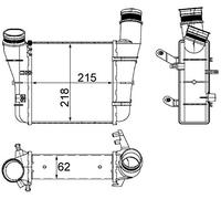 MAHLE CI 336 000S Intercooler