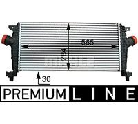 MAHLE CI 362 000P Intercooler BEHR Premium Line