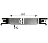 MAHLE CI 434 000P Intercooler