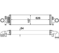 MAHLE ORIGINAL CI 480 000P Intercooler