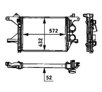 Intercooler MAHLE CI 94 000P