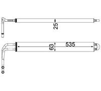 MAHLE ORIGINAL CLC 100 000P Radiatore olio, Sterzo