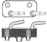 MAHLE ORIGINAL CLC 180 000S Radiatore olio, Cambio automatico