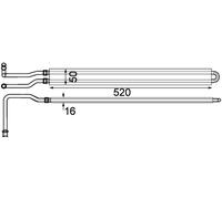 MAHLE CLC 229 000P Radiatore olio, Olio motore per LAND ROVER