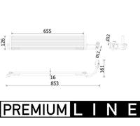 MAHLE ORIGINAL CLC 234 000P Radiatore olio, Cambio automatico