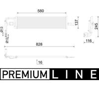 MAHLE ORIGINAL CLC 290 000P Radiatore olio, Cambio automatico