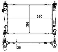 MAHLE CLC 424 000S Radiatore olio, Cambio automatico