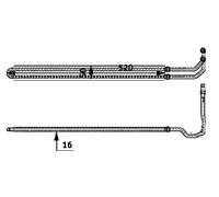 MAHLE ORIGINAL CLC 53 000P Radiatore olio, Sterzo
