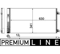 MAHLE Condensatore Climatizzatore Con Essiccatore Per MINI Mini R56