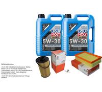 MAHLE Controllo Set 10 L Liqui Moly Longtime 5W-30 Per BMW 8er 850iCi 850