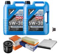 MAHLE Controllo Set 10 L Liqui Moly Longtime 5W-30 Per Renault Espace III