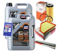 MAHLE Controllo Set 10 L Liqui Moly Top Tec 4210 0W-30 Per BMW 3er Touring