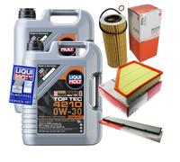 Mahle Controllo Set 10 L Liqui Moly Top Tec 4210 0W-30 per Per BMW 3er