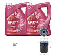 Mahle Controllo Set 10 L mannol 5W-30 Energia per Mitsubishi 200 / Triton 2.5