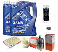 Mahle Controllo Set 10 L mannol Classic, 10W-40 per Porsche 911 Targa