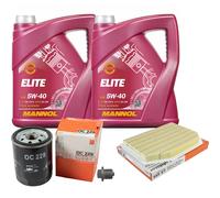 Mahle Controllo Set 10 L mannol Elite 5W-40 per Porsche 911 Targa 3.6