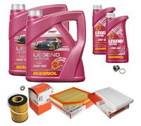 MAHLE Controllo Set 10 L MANNOL Legend+Ester 0W-40 Per BMW 6er 645 Ci
