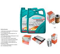 Mahle Controllo Set 10L Addinol Super Light 5W-40 per Alpina B10 E34 3.4