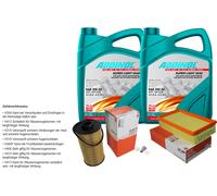 MAHLE Controllo Set 10L ADDINOL SUPER LIGHT 5W-40 Per BMW 8er E31 850iCi