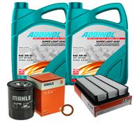 MAHLE Controllo Set 10L ADDINOL SUPER LIGHT 5W-40 Per Isuzu Trooper III