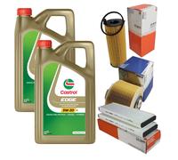 MAHLE Controllo Set 10L CASTROL EDGE 5W-30 C3 Per Audi A6 Allroad 2.7 TDI