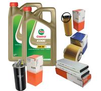 MAHLE Controllo Set 10L CASTROL EDGE 5W-30 C3 Per Audi A6 Allroad 2.7 TDI