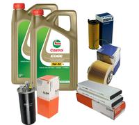 MAHLE Controllo Set 10L CASTROL EDGE 5W-30 C3 Per Audi A6 Allroad 2.7 TDI