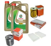 MAHLE Controllo Set 10L CASTROL EDGE 5W-30 C3 Per Mercedes-Benz M-Klasse ML