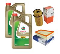 MAHLE Controllo Set 10L CASTROL EDGE 5W-30 C3 Per Renault Scénic II 2.0 dCi