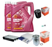 Mahle Controllo Set 10L mannol 5W-30 Energy Premium per Toyota Cruiser Terra