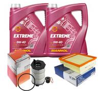 Mahle Controllo Set 10L mannol 5W-40 Estremo per Audi A4 Avant RS4, Quattro