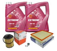 Mahle Controllo Set 10L mannol 5W-40 Estremo per Audi A8 4.2 Quattro S8