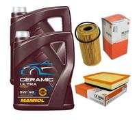 MAHLE Controllo Set 10L MANNOL Ceramic 5W-40 Per Renault Master II Kasten