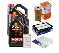 MAHLE Controllo Set 10L MOTUL 8100 X-CLEAN EFE 5W-30 Per Hyundai Tucson 2.0