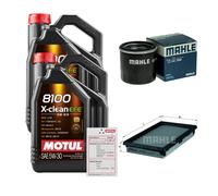 MAHLE Controllo Set 10L MOTUL 8100 X-CLEAN EFE 5W-30 Per Nissan Note 1.6