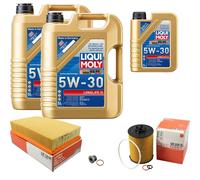 Mahle Controllo Set 11 L Liqui Moly Longlife III 5W-30 per BMW 7er 750i SX