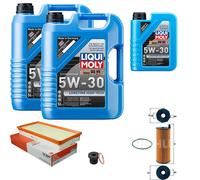 MAHLE Controllo Set 11 L Liqui Moly Longtime 5W-30 Per VW Touareg 3.0 V6 TDI