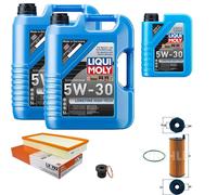 MAHLE Controllo Set 11 L Liqui Moly Longtime 5W-30 Per VW Touareg 3.0 V6 TDI