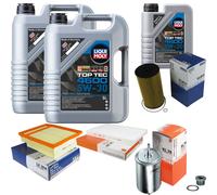 MAHLE Controllo Set 11 L Liqui Moly Top Tec 4600 5W-30 Per Audi A4 Avant S4