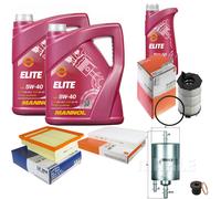 MAHLE Controllo Set 11 L MANNOL Elite 5W-40 Per Audi A4 Avant RS4 Quattro