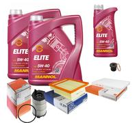 Mahle Controllo Set 11 L mannol Elite 5W-40 per Audi A4 Avant RS4, Quattro