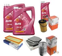 MAHLE Controllo Set 11 L MANNOL Elite 5W-40 Per Mercedes-Benz SL 55 A M G