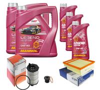 MAHLE Controllo Set 11 L MANNOL Legend+Ester 0W-40 Per Audi A4 Avant RS4