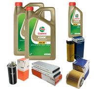 MAHLE Controllo Set 11L CASTROL EDGE 5W-30 C3 Per Audi A6 Allroad 2.7 TDI