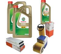 MAHLE Controllo Set 11L CASTROL EDGE 5W-30 C3 Per Audi A6 Allroad 2.7 TDI