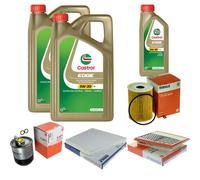 MAHLE Controllo Set 11L CASTROL EDGE 5W-30 C3 Per Mercedes-Benz E-Klasse