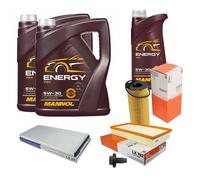 MAHLE Controllo Set 11L MANNOL 5W-30 Energy Per Land Rover Range 3.6 D 4x4