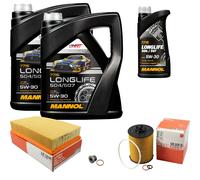 Mahle Controllo Set 11L mannol 5W-30 Longlife per BMW 7er 750i Sx. 760i