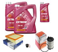 Mahle Controllo Set 11L mannol 5W-40 Estremo per Audi A4 Avant RS4, Quattro